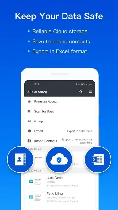 CamCard – Business Card Reader screenshot 3