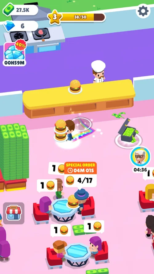 Dream Restaurant: Tycoon Game screenshot 3