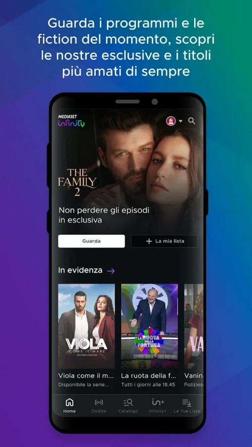 Mediaset Infinity screenshot 3
