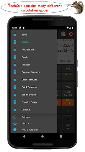 TechCalc+ Calculator screenshot 3