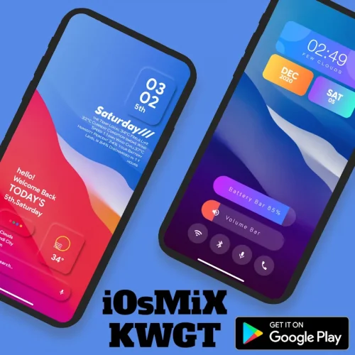 iOsMiX KWGT screenshot 3