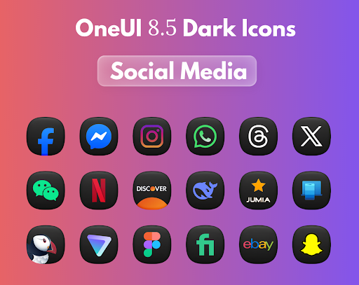 OneUi 8.5 Dark Icons screenshot 3