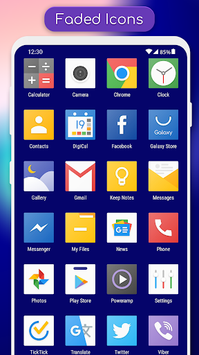 Faded – Icon Pack screenshot 3