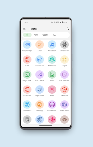 Pix Material Colors Icon Pack screenshot 3