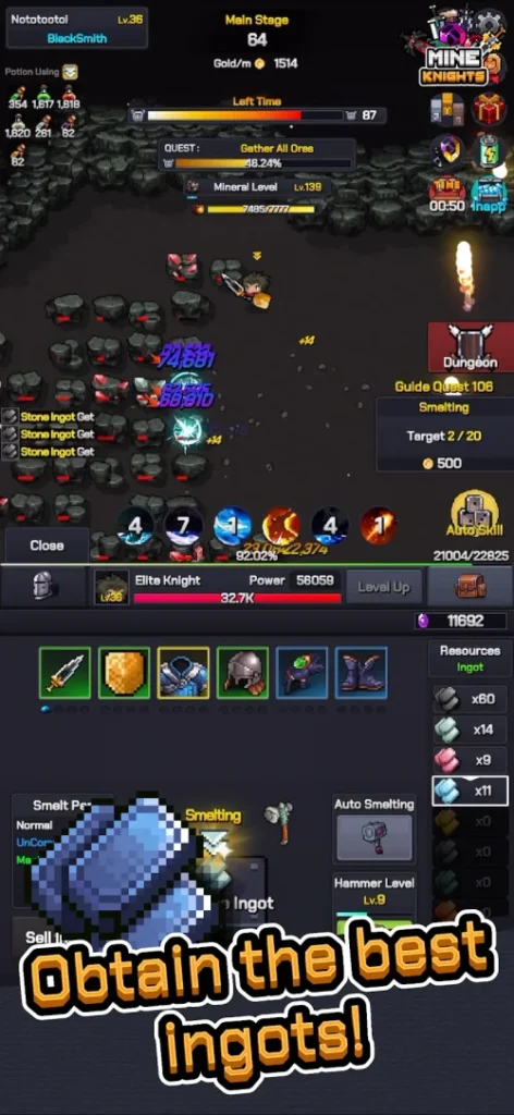Mine Knights! screenshot 3