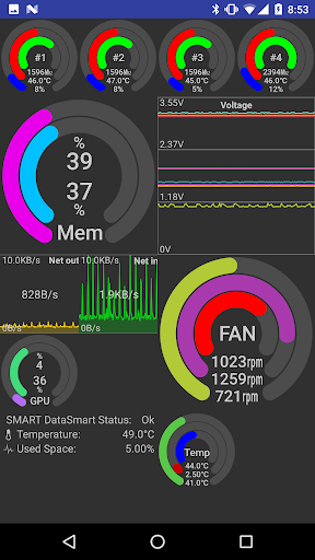 Remote System Monitor screenshot 3