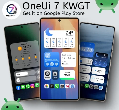 OneUi 7 KWGT MOD screenshot 3