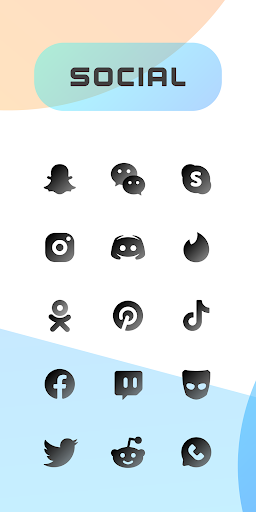 CHIC DARK Icon Pack screenshot 3