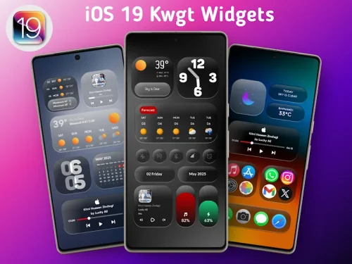 iOS 19 Kwgt MOD screenshot 3