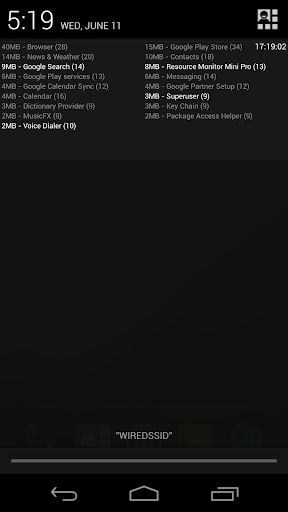 Resource Monitor Mini Pro screenshot 3