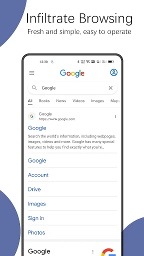 Rainsee Browser screenshot 3