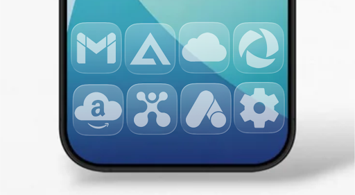 iOS Liquid Glass – Icon Pack screenshot 3