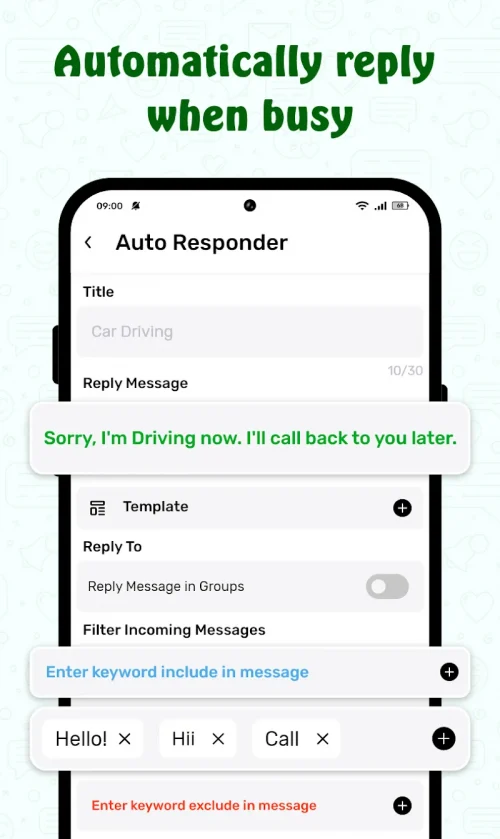 ScheduleUP: Auto Text Reply screenshot 3