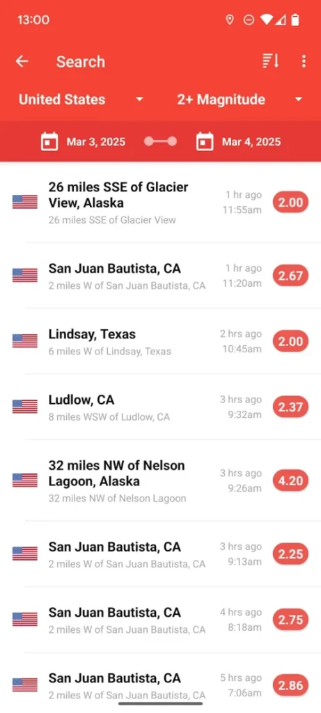 My Earthquake Alerts Pro MOD screenshot 3