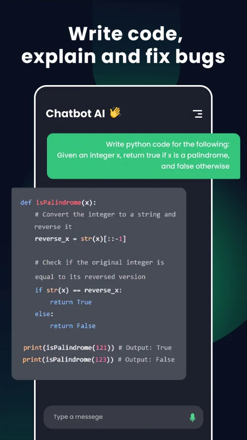Chatbot AI – Ask me anything screenshot 3