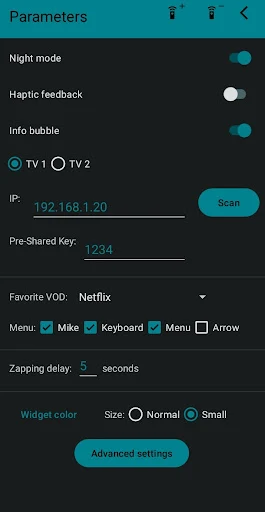 Smart TV remote screenshot 3