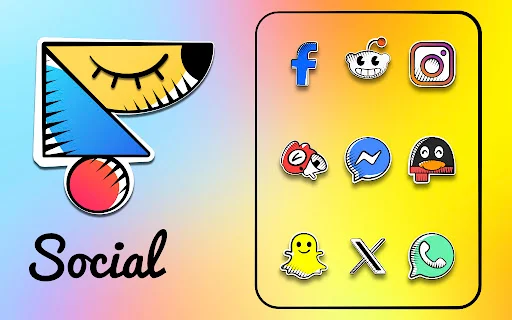 Flatine icon pack MOD screenshot 3