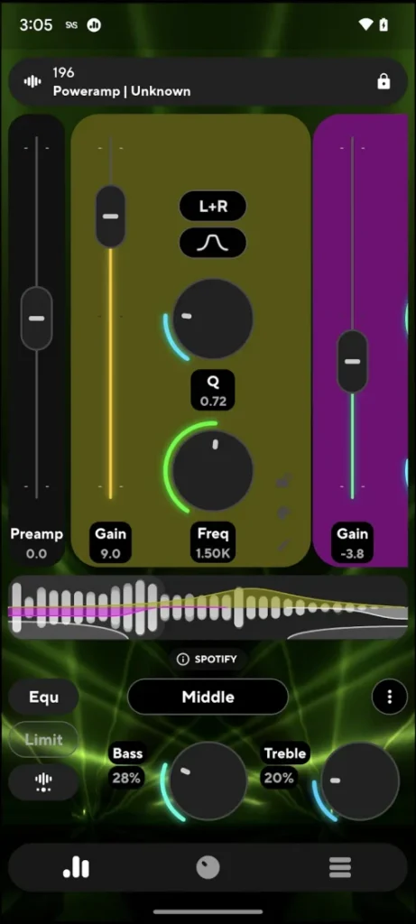 Poweramp Equalizer screenshot 3