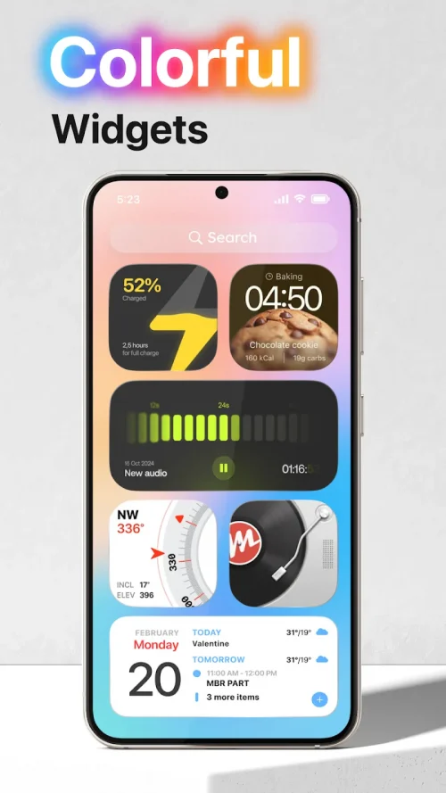 Launcher OS MOD screenshot 3