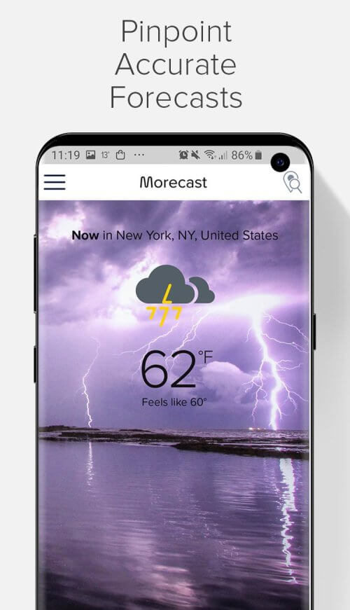 Weather & Radar – Morecast screenshot 3