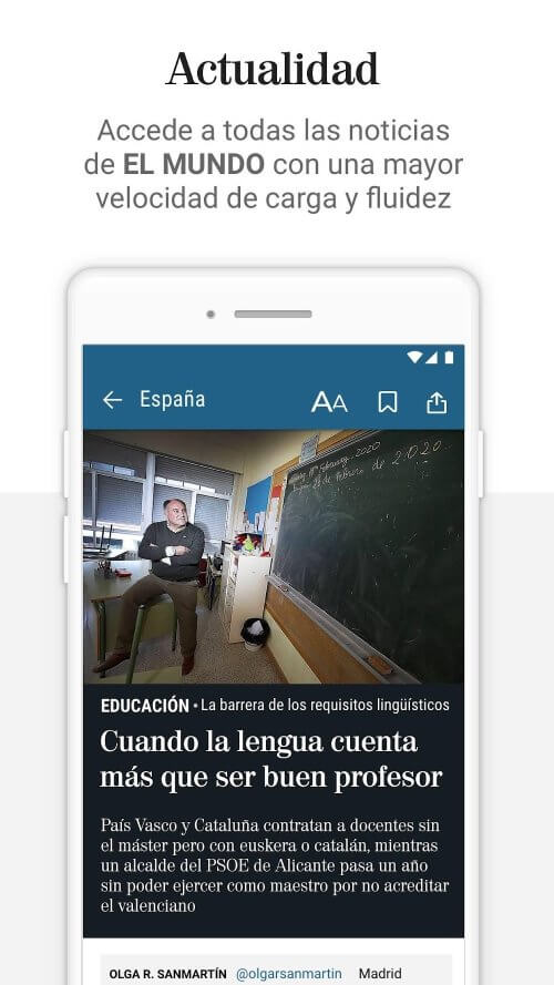 El Mundo – Diario líder online screenshot 3