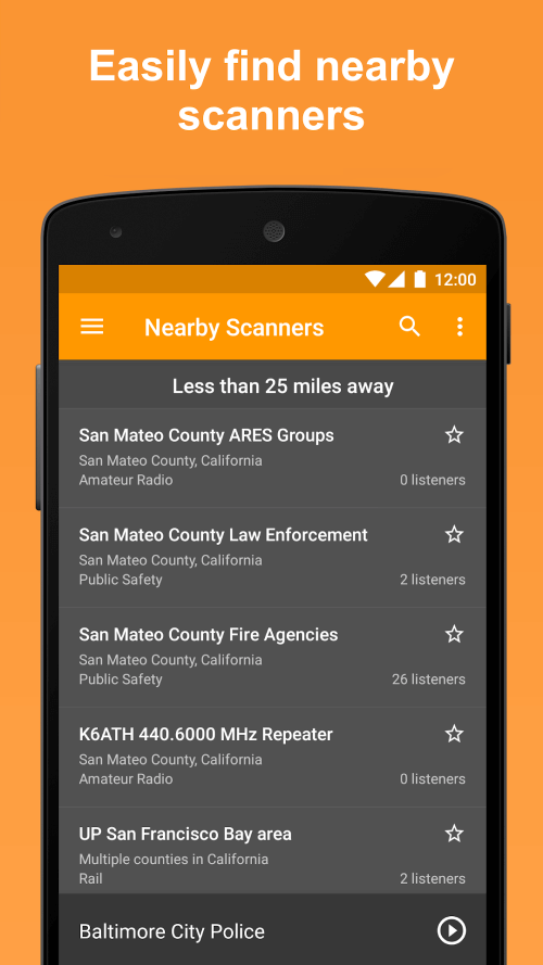 Scanner Radio – Police Scanner screenshot 3