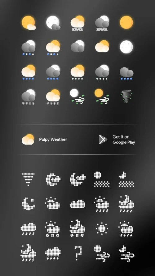 Pulpy Weather – Kwgt/Klwp/Klck screenshot 3