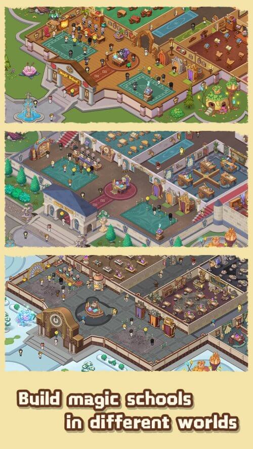 Idle Magic School screenshot 3