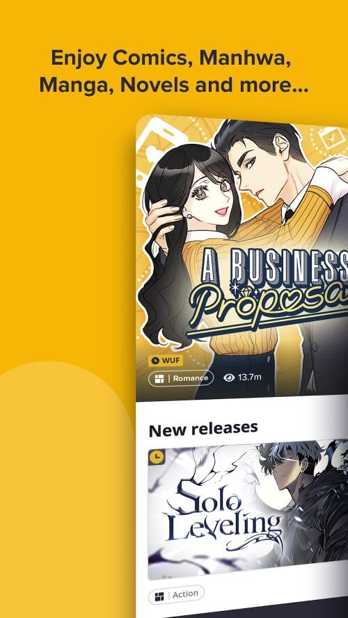 Tapas – Comics and Novels screenshot 3
