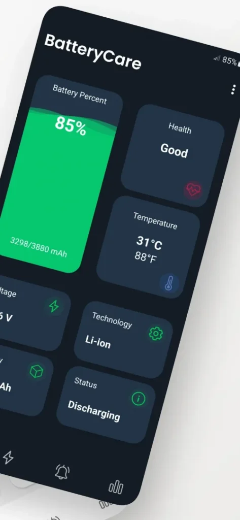 BatteryCare screenshot 3