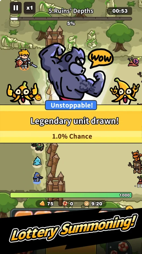Pull Pull Pull Heroes -TD Game screenshot 3