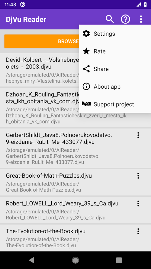 DjVu Reader & Viewer screenshot 3