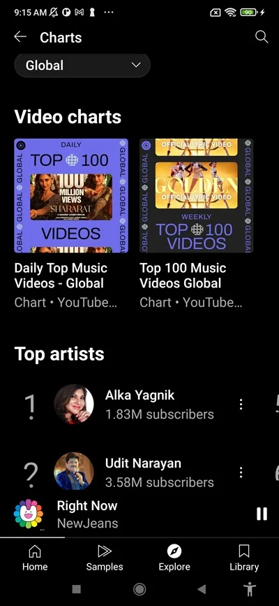 YouTube Music Morphe MOD screenshot 3