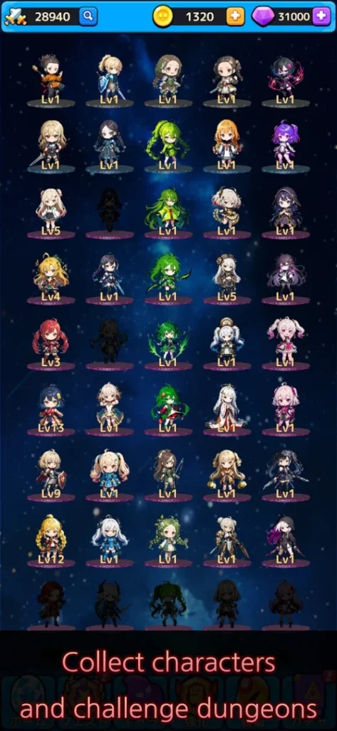 Idle RPG Starlight Chronicle screenshot 3