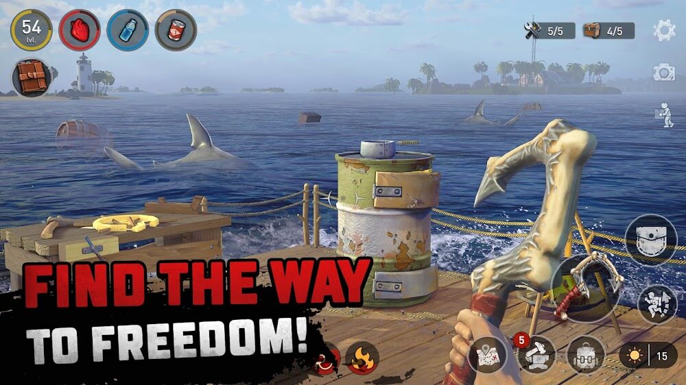 Raft Survival: Ocean Nomad MOD screenshot 3