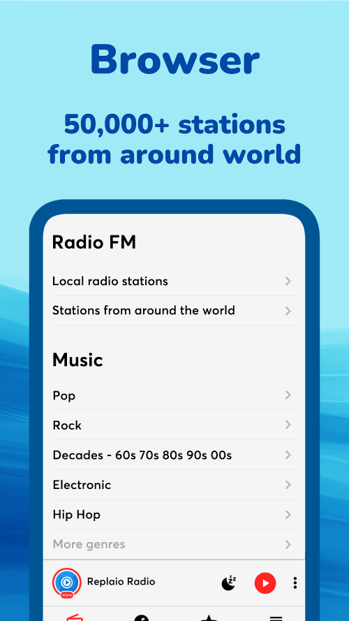 Radio FM – Replaio screenshot 3