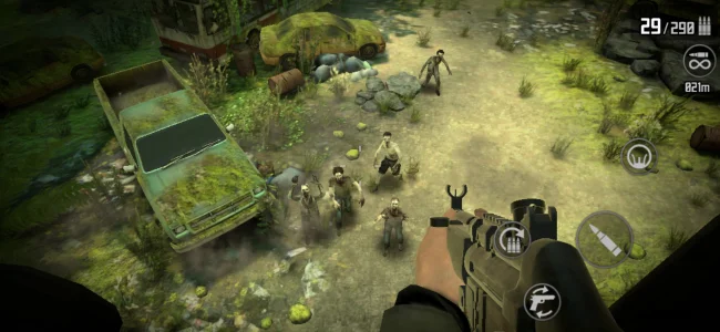 Zombie Sniper War 3 (MOD, Unlimited Money) screenshot 3
