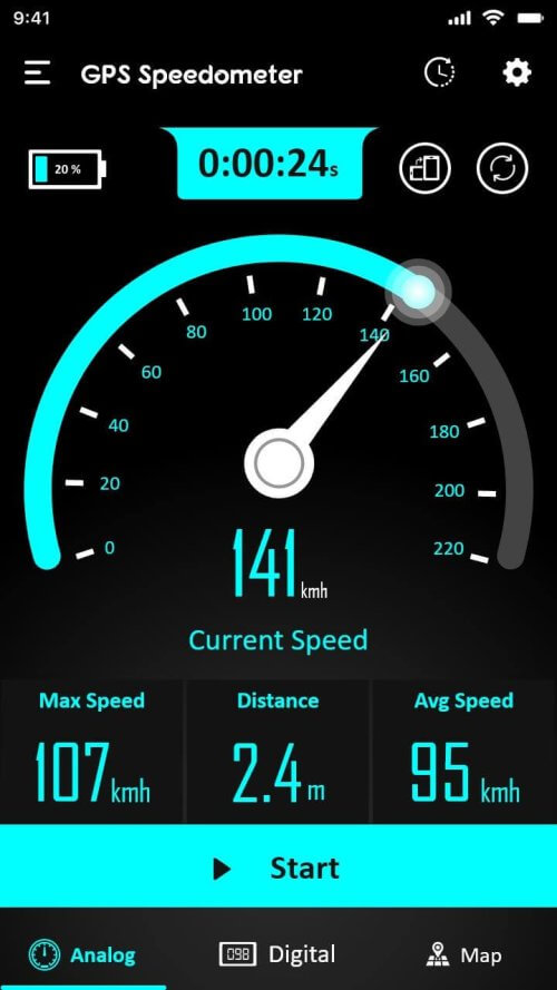 GPS Speedometer MOD screenshot 3