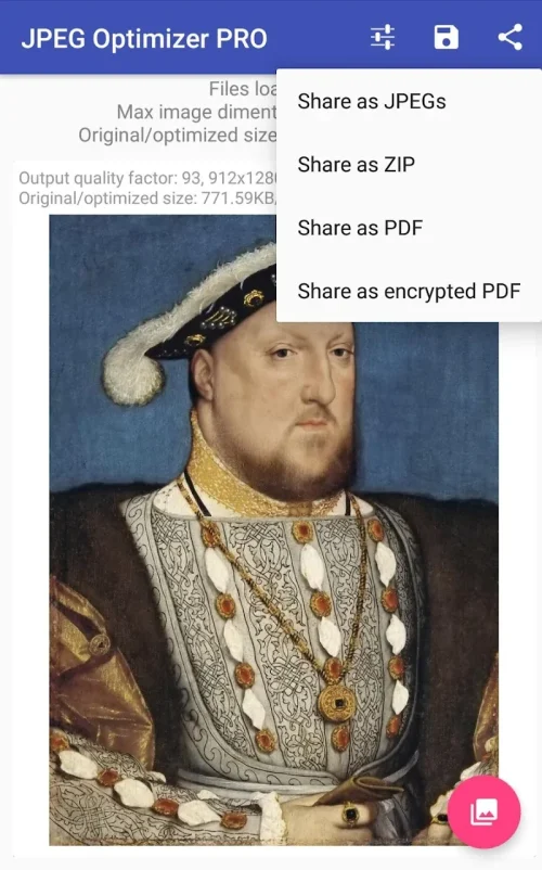 JPEG Optimizer PRO screenshot 3