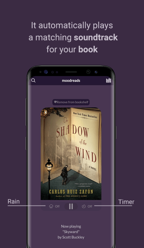 Moodreads: Music for reading screenshot 3