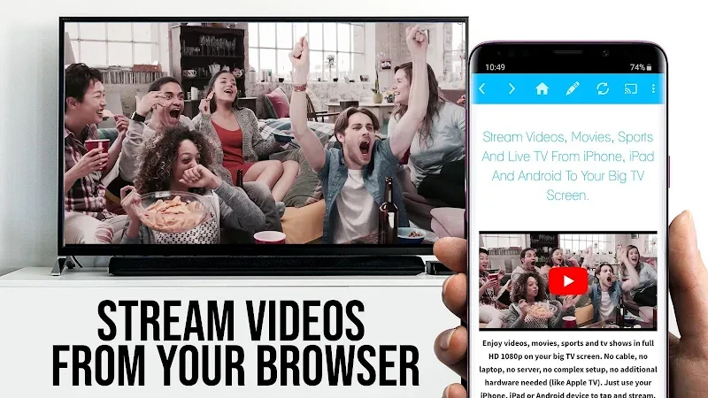 TV Cast for Samsung TV MOD screenshot 3