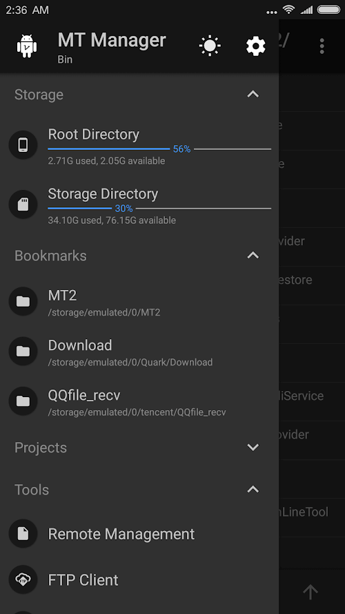MT Manager screenshot 3