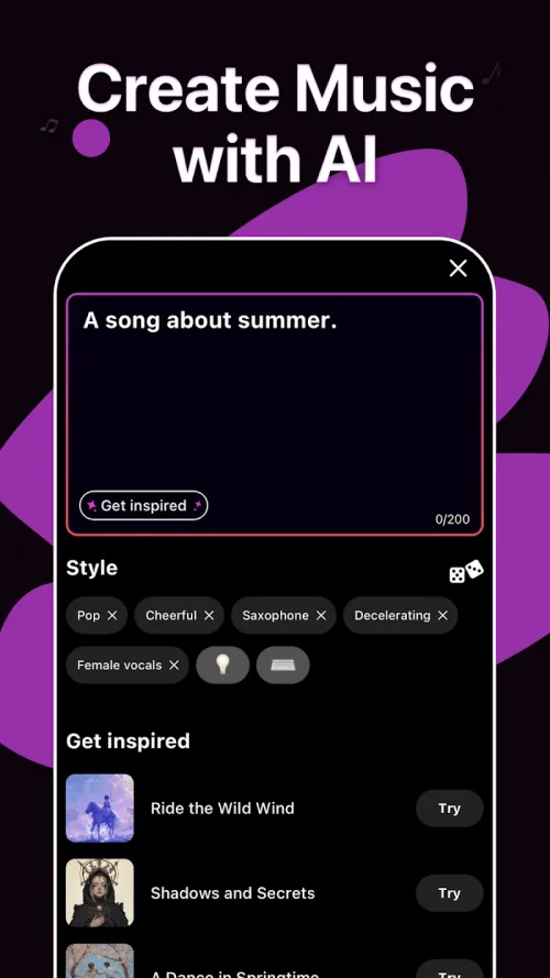 AI Music Generator, Song Waazy screenshot 3