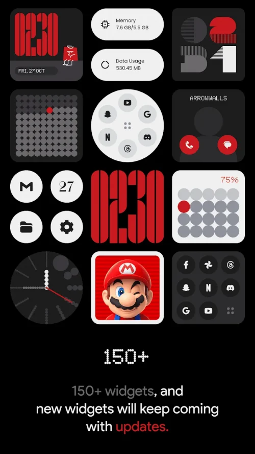NewThing Widgets Pro MOD screenshot 4