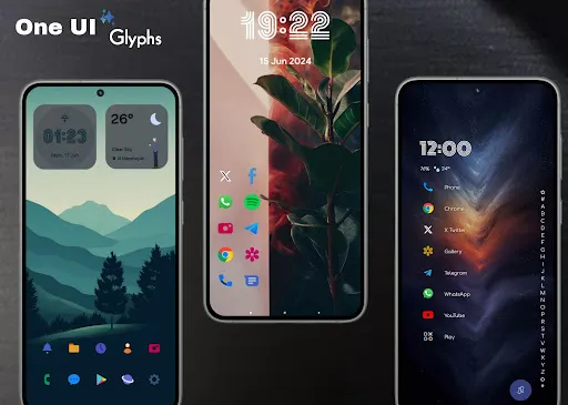 One UI Glyphs Icons screenshot 4