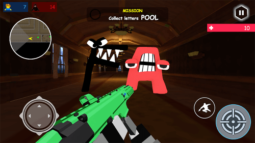 Alphabet Shooter: Survival FPS screenshot 4