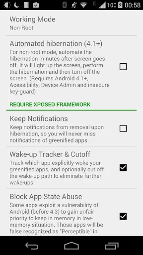 Greenify MOD screenshot 4