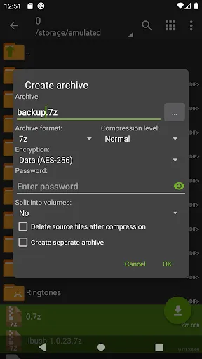 ZArchiver 1.0.10 APK + MOD [Pro Unlocked] screenshot 4