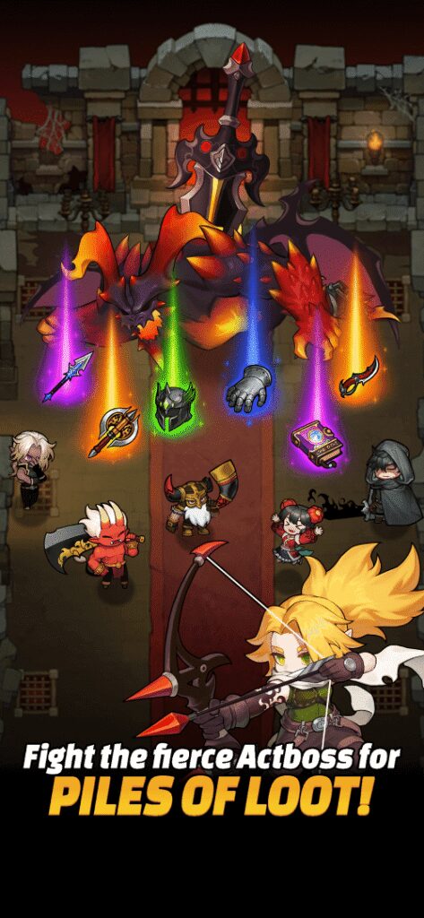Loop Dungeon: Idle RPG screenshot 4