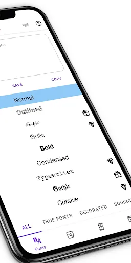 Fonts screenshot 4